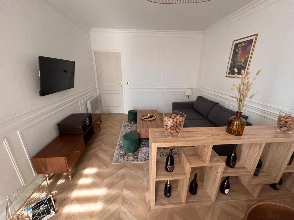 דירות Épernay Bulle De Champagne : Petit Cocon En Plein Centre מראה חיצוני תמונה